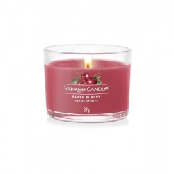 YANKEE CANDLE BLACK CHERRY ŚWIECA  MINI