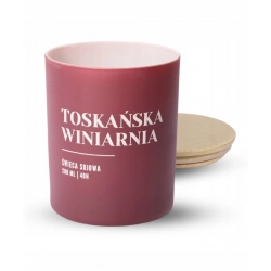 WOSK I KNOT TOSKAŃSKA WINIARNIA ŚWIECA SOJOWA 200ML