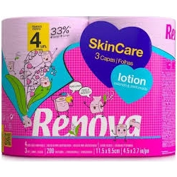 RENOVA SKIN CARE LOTION PAPIER 4 ROLKI