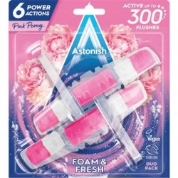 ASTONISH ZAWIESZKA DO WC PINK PEONY 2X40 G