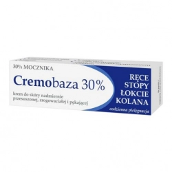 CREMOBAZA KREM PÓŁTŁUSTY 30% MOCZNIKA 30G