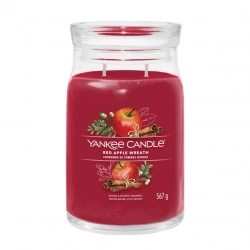 YANKEE CANDLE S RED APPLE WREATH DUŻA ŚWIECA 567G