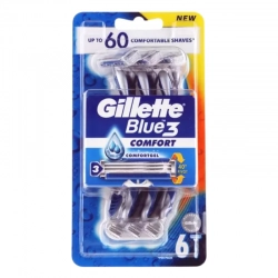 GILLETTE BLUE 3 MASZYNKI JEDNORAZOWE 6 SZTUK